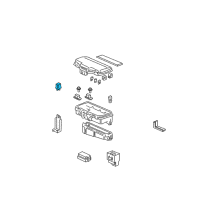 OEM Honda Odyssey Relay Assembly, Power (4P No 305) (056700-9260) (Denso) Diagram - 39792-SL4-003