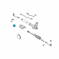 OEM 2009 Kia Rondo Rubber-Steering Gear Diagram - 577892G000