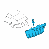 OEM 2021 BMW 330i xDrive Rear Light In Trunk Lid, Left Diagram - 63-21-7-420-455