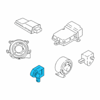 OEM 2022 BMW M760i xDrive Sensor, Front Diagram - 65-77-9-349-777