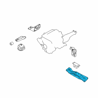 OEM Infiniti M35 Member Assy-Engine Mounting, Rear Diagram - 11310-AF800