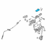 OEM 2019 Hyundai Elantra Boot Assembly-Shift Lever Diagram - 84632-F2100-4X