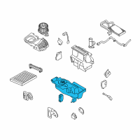 OEM 2012 Ford Taurus AC & Heater Assembly Diagram - CG1Z-19850-D