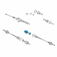 OEM 1996 Acura RL Joint, Inboard Diagram - 44310-SZ5-900