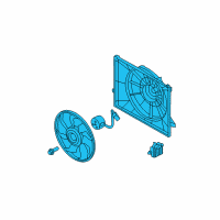 OEM Hyundai Sonata Blower Assembly Diagram - 25380-4R280