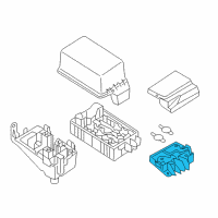 OEM 2014 Hyundai Genesis Battery Joint Box Assembly Diagram - 91940-3M260