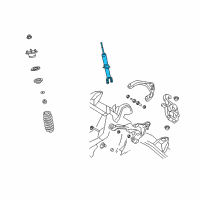 OEM 2006 Dodge Ram 1500 ABSORBER-Suspension Diagram - 5170297AG