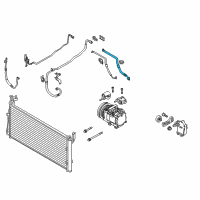 OEM Kia Amanti Suction Pipe Diagram - 977643F000