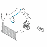 OEM Kia Amanti Hose-Suction Diagram - 977633F100