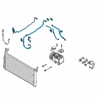 OEM 2006 Kia Amanti Pipe & Hose Assembly-Suc Diagram - 977733F600