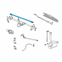 OEM 2004 Honda Odyssey Rod Unit B Diagram - 76550-S0X-A01