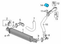 OEM 2022 Honda Accord Hose, Intercooler Outlet (C) Diagram - 17295-6A0-A01