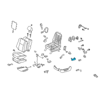 OEM Toyota Sequoia Seat Switch Diagram - 84070-0C010