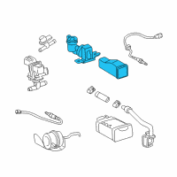 OEM Toyota Prius Vapor Canister Diagram - 77730-47010