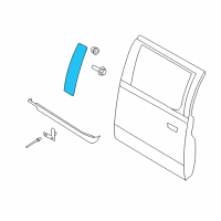 OEM 2020 Ford F-150 Applique Diagram - FL3Z-18255A34-BA