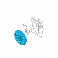 OEM Hyundai Accent Fan-Cooling Diagram - 25231-1E308