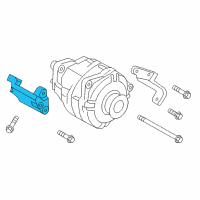 OEM 2012 Infiniti FX50 Bracket-Alternator Diagram - 11710-1CA0B