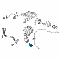 OEM 2015 Chevrolet Cruze Turbocharger Gasket Diagram - 55590052