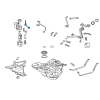 OEM Toyota Corolla iM Fuel Gauge Sending Unit Diagram - 83320-12810