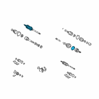 OEM 2005 Lexus ES330 Clamp Diagram - 90949-01559