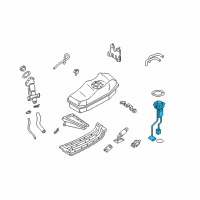 OEM 2001 Nissan Frontier Fuel Sender Unit Replacement Kit Diagram - 25060-4S426
