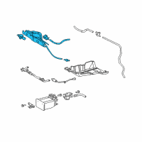 OEM Lexus Valve Set, Emission Control Diagram - 25701-20220