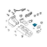 OEM 2010 Ford Transit Connect Window Switch Diagram - 9T1Z-14529-A