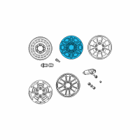 OEM 2003 Toyota 4Runner Wheel, Spare Diagram - 42611-35231