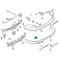 OEM 2017 Ford Flex Park Sensor Diagram - DA8Z-15K859-A