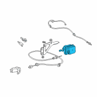 OEM 2004 Cadillac Seville Module Asm-Cruise Control (W/ Servo) Diagram - 12575409