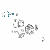 OEM 2009 Toyota Camry Wire Harness Diagram - 82212-33031