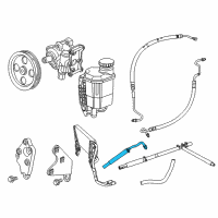 OEM 2014 Ram 2500 Line-Power Steering Return Diagram - 68143651AE