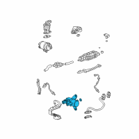 OEM 2011 Honda Fit Valve Assembly, Purge Control Solenoid Diagram - 36162-RB0-005