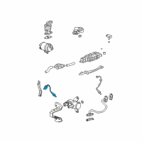 OEM Honda Fit Sensor, Air Fuel Ratio Diagram - 36531-RB0-003