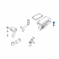 OEM 2022 BMW M760i xDrive Mass Air Flow Sensor Diagram - 13-62-7-582-337