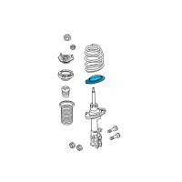 OEM 2014 Ford Fiesta Lower Seat Diagram - CV1Z-5414-A