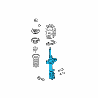 OEM Ford Fiesta Strut Diagram - BE8Z-18124-B