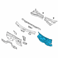 OEM 2020 Lincoln Aviator INSULATOR - DASH PANEL Diagram - LC5Z-7801670-B