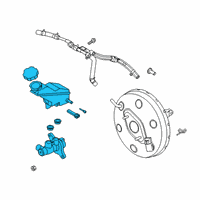 OEM Hyundai Palisade Cylinder Assembly-Brake Master Diagram - 58510-C5070