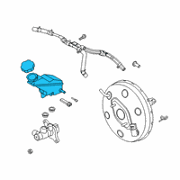 OEM 2020 Kia Telluride Reservoir-Master CYL Diagram - 58511C5150