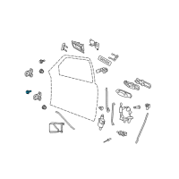 OEM Ford Explorer Spoiler Bolt Diagram - -N806738-S439
