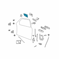 OEM 2008 Ford Crown Victoria Handle, Inside Diagram - 6W7Z-5421818-AB