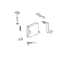 OEM Spark Plug (Izfr6K11) (Ngk) Diagram - 9807B-5617W