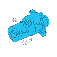 OEM GMC Envoy XL Starter, (Remanufacture) Diagram - 89017846