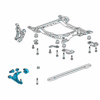OEM 2019 Buick Envision Lower Control Arm Diagram - 84714127