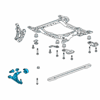 OEM 2020 Buick Envision Lower Control Arm Diagram - 84714127