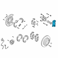 OEM Kia Stinger Carrier Machining Diagram - 582123M000