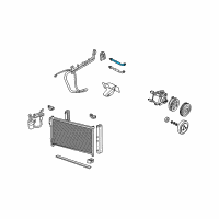 OEM Lincoln AC Hose Diagram - 2L1Z-19835-AA