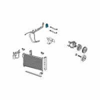 OEM Lincoln Control Valve Diagram - 5L1Z-19849-BA