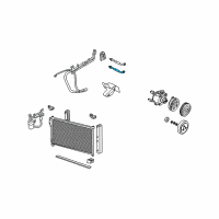 OEM 2005 Lincoln Navigator AC Hose Diagram - 2L1Z-19835-CA